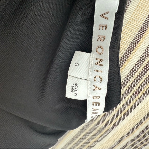 Veronica Beard chain embellished silk blend chiffon midi dress - Picture 4 of 11